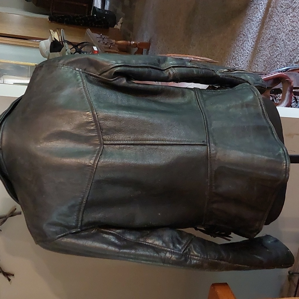 Leather Motorcycle jacket - Picture 2 of 3